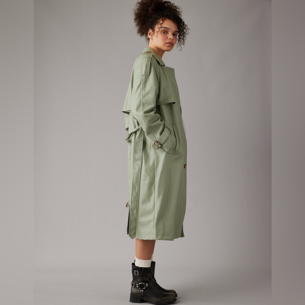 AMERICAN EAGLE Oversized Trench Coat